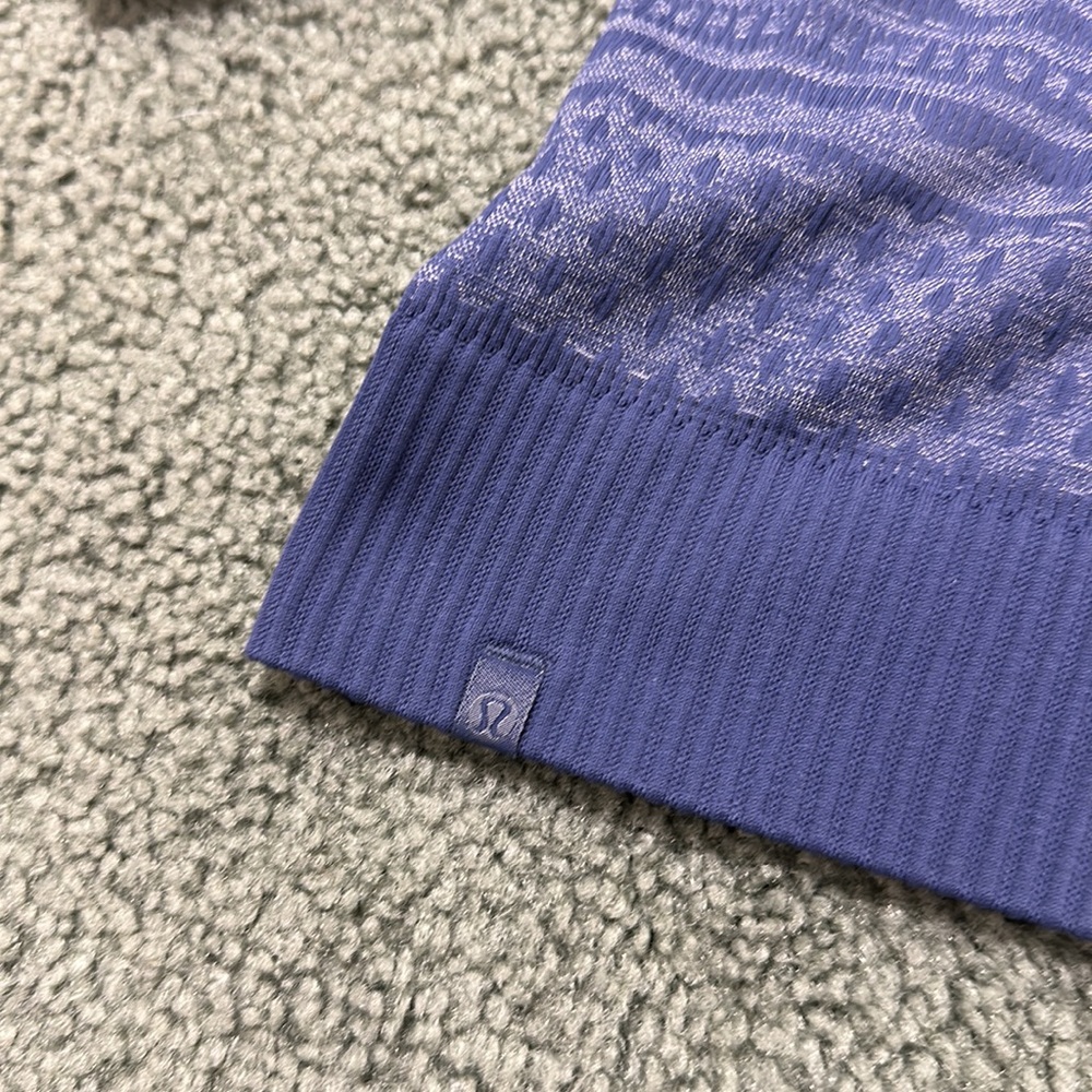 Rare Patterned Lululemon Lightweight Pullover Hoo… - image 3